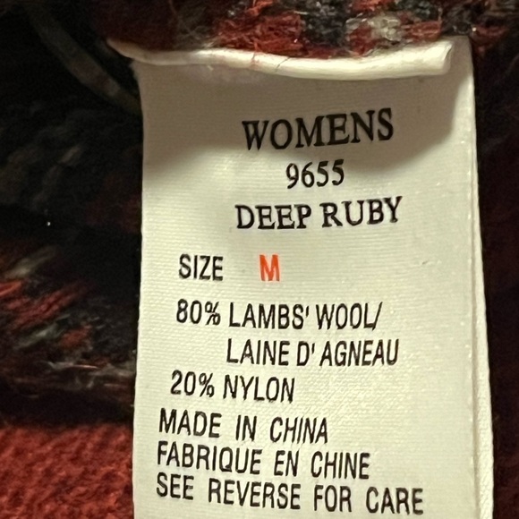 Woolrich Lambs Wool Sweater Sz Med - Picture 8 of 10